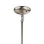 Tuscany 8.75" 1 Light Mini Pendant with Clear Seeded Glass Brushed Nickel подвесной светильник 44058NI Kichler — фото 5