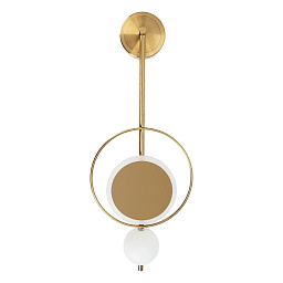 A2604AP-7GO Arte Lamp POLARIS настенный светильник с круглыми элементами золотистого оттенка
