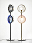 Orbital floor lamp Bomma торшер розовый — фото 1