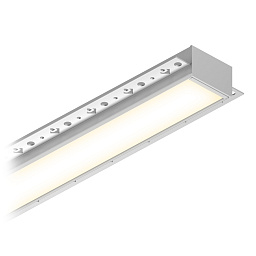 LINEAR 5535 F B Led Technology LINEAR встраиваемый линейный светильник для скрытого монтажа с алюминиевым корпусом и равномерным светораспределением