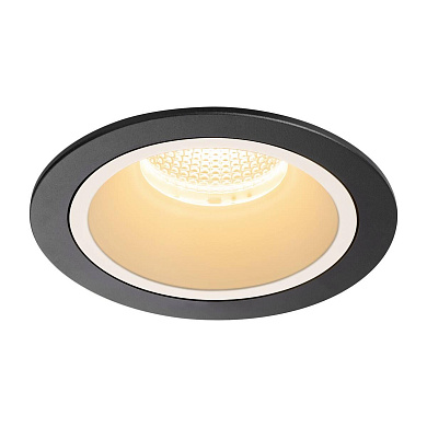 1003914 SLV NUMINOS® L DL светильник встраиваемый 700мА 25.4Вт с LED 2700K, 2250лм, 20°, черный/белый