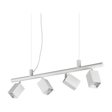 Подвесной светильник Dynamite SP4 SQUARE Ideal Lux 367453, белый