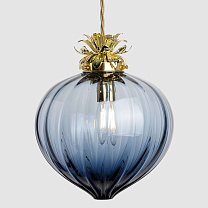 Flora Pendant Large джинсовый синий