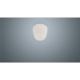 FN2440083R1_10 Foscarini Rituals потолочный светильник с цилиндрическим плафоном из матового стекла
