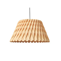 LOLA SG NI LED DIM0-10V 22 LZF Lola подвесной светильник с абажуром в форме конуса бежевый
