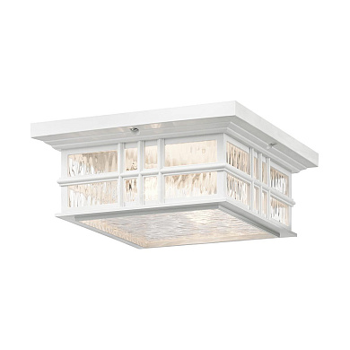 Потолочный светильник Beacon Square Kichler KL-BEACON-SQUARE-F-WHT белый