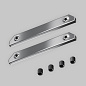 TRA034C-MP-1 Maytoni Accessories for tracks Exility Комплектующие для встраиваемой трековой системы Серебро — фото 1