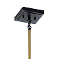 Kitner 7" 1 Light Pendant Natural Brass подвесной светильник 52035NBR Kichler — фото 6