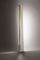 REVERSE LAMPADA TERRA DIMMERABILE 3000K  BIANCO-FOGLIA ORO