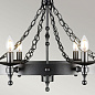 Люстра Warwick Elstead WR8-GRAPHITE графитово-черный — фото 2