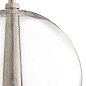 Подвесной светильник Arteriors Caviar Adjustable Large, полированный никель и стекло — фото 7