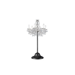 DRYLIGHT/TL6/PREMIUM Masiero Drylight уличный светильник в виде торшера с прозрачными подвесками и множеством рожков