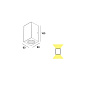 Настенный светильник Cube 2L BEL LIGHTING — фото 4