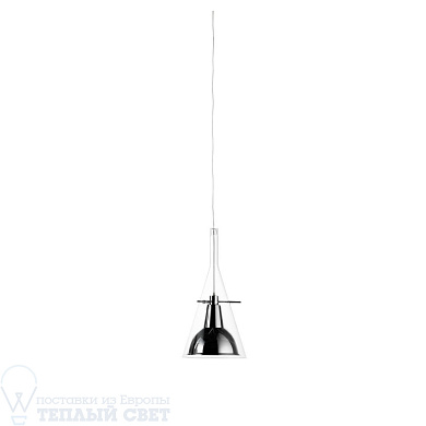 подвесной светильник с прозрачным абажуром, маленький размер