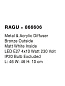866606 RAGU Novaluce светильник LED E27 4x10Вт 230В IP20