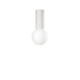 232966 Ideal lux Petit потолочный светильник с круглым плафоном белого цвета