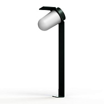Sherlock N° 4; Frosted glass E27 42W; Slate grey