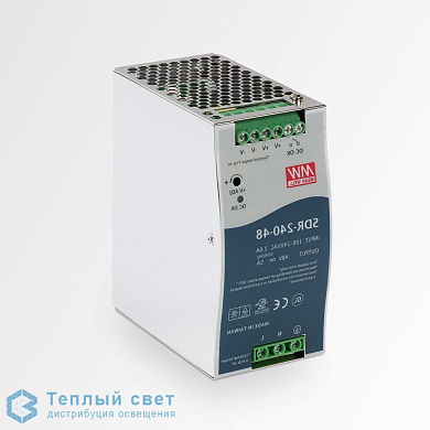 LED POWER SUPPLY 48V-DC / 240W DIN Светодиодные источники питания Delta Light