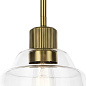 Eastmont 1 Light Mini Pendant Brushed Natural Brass подвесной светильник 52405BNB Kichler — фото 10