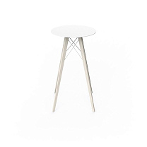 Faz wood high table ø60x105 стол, Vondom