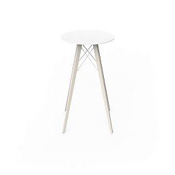 Faz wood high table ø60x105 Vondom Faz Стол
