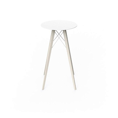 Faz wood high table ø60x105 стол, Vondom