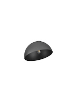 Metal Color & Inner Sandy Black Metal LED E27 1x12Watt 100-240Volt IP20 bulb excluded D: 40 H: 25 cm