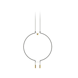 SPLIAIG2NEOOLED Axolight Liaison L2 SP LED крупная дизайнерская люстра золотой; чёрный