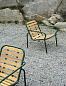 608039 Normann Copenhagen Vig Кресло для отдыха, дерево Robinia / темно-зеленый — фото 3