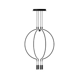 SPLIAIM4NENELED Axolight Liaison M4 SP LED средняя дизайнерская люстра чёрный