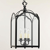 CL0287.BK.SE Swedish Lantern, Small, Black, 3 Lights (d)