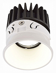 встраиваемый LED модуль с белым корпусом и глубокой оптикой