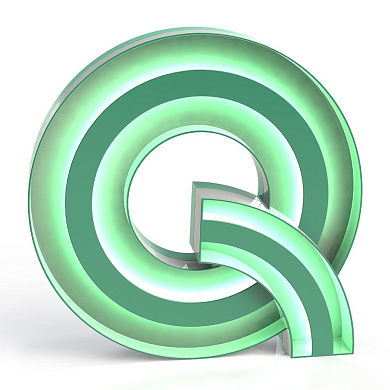 Графический светильник DelightFULL Letter Q