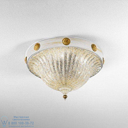 7074/P5 MM lampadari Sparta потолочный светильник с куполообразным стеклянным плафоном и декоративными элементами