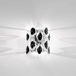 488/2A Chrome+black IDL Sofia Настенный светильник