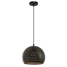 A7058SP-1BK Arte Lamp CELESTA подвесной светильник с перфорированным металлическим плафоном