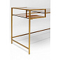 86222 Письменный стол Loft Gold 134x60см Kare Design