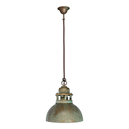 4034 Moretti Luce Cambusa подвесной потолочный светильник с куполообразным металлическим плафоном