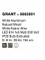 8883801 GRANT Novaluce светильник LED E14 1x5Вт 230В IP20