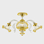 Потолочный светильник Sogni Di Cristallo Atena Ceiling Lamp — фото 9
