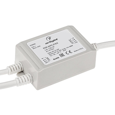 011523 Arlight RGB-усилитель LN-12A-W (12/24V, 144/288W)