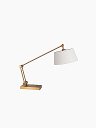 Настольная лампа Heathfield Torun Antique Brass