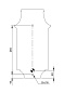 136001001 Roger Pradier Louis Philippe 7 WITTE 001 E27 Накладное бра — фото 2