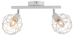 1128/2P (White) Escada Soho потолочный светильник с двумя стеклянными шарами белый