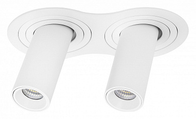 встраиваемый потолочный светильник белый