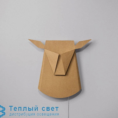 DEAR HEAD настенный светильник Popup Lighting DEAR HEAD ECO EDITION