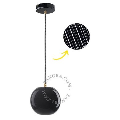 Подвесной светильник Zangra Ceilinglamp 109 керамический