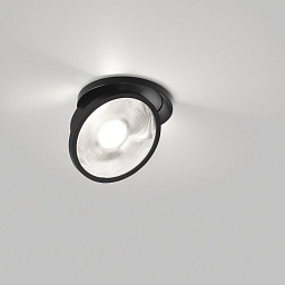 HALOSCAN ST MP 92714 B Delta Light HALOSCAN встраиваемый поворотный потолочный светильник черного цвета с защитной решеткой