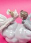 Фарфоровая статуэтка жениха и невесты на облаке Wedding in the Air Lladro 01009366 — фото 5
