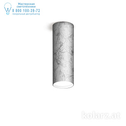 A1347.11.VinAg/23 Kolarz Tube точечный светильник с серебристым кольцом